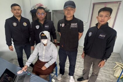 Cyber Police Take Daown Illegal Gambling Site in Chiang Rai