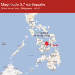 earthquake Cebu Philippines