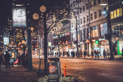 Tampere Finland by Night