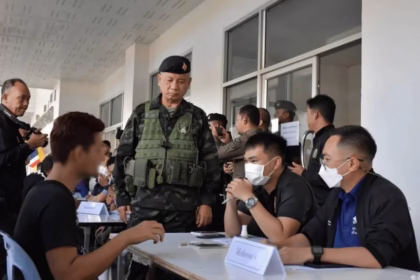 Thai Army Processes Over 1,500 Foreigners from KK Park in Myanmar