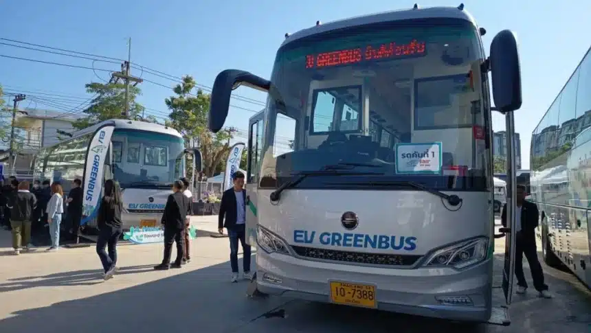 Greenbus Launch the First Electric Bus Fleet