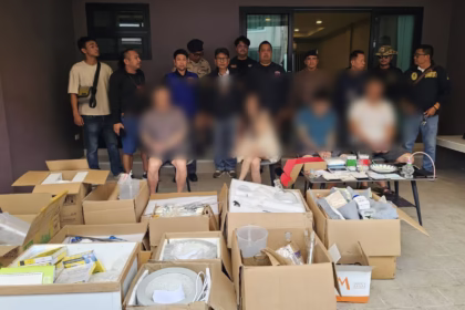 Police Raid Chinese Run Ketamine-Meth Drug Lab in Pattaya, Thailand