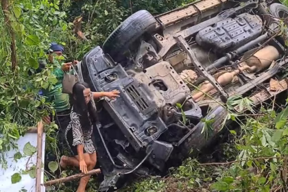 7 Vehicles Crash in Lampang1