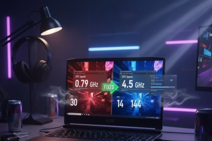 Acer Nitro CPU Stuck at 0.79GHz Low Speed Fix (Complete Guide)