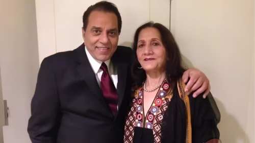 Dharmendra and Prakash Kaur