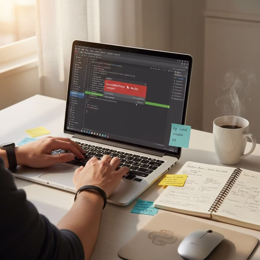 Fixing ModuleNotFoundError in Python Simple Step‑by‑Step Fix for Beginners