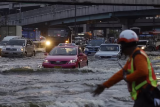 Torrential Rain Swamps Bangkok