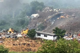 Landslide in Lampang