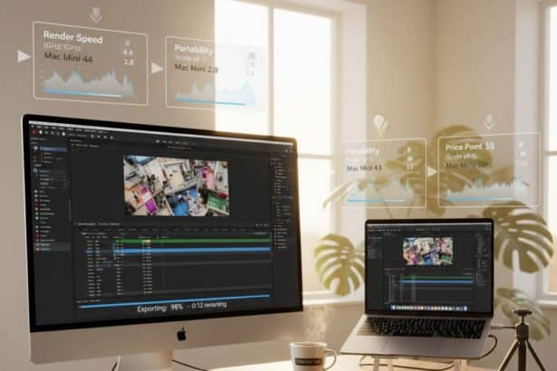 Mac Mini vs MacBook Air for Video Editing Best Mac for YouTubers, Students, and 4K Creators