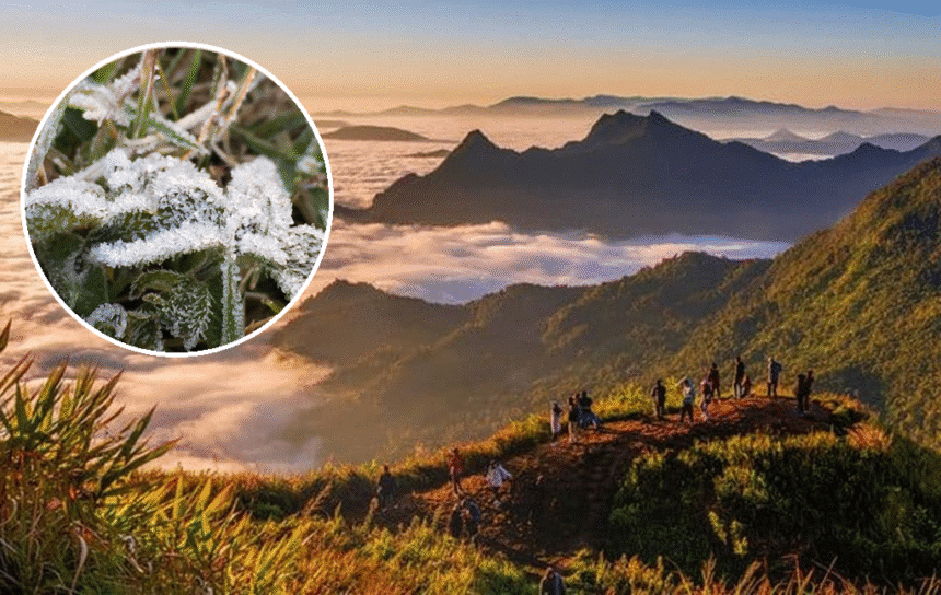 Doi Pha Tang, Chiang Rai Dip Below 0°C