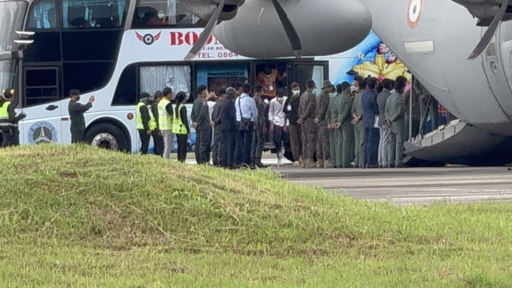  Indian Air Force flight Mae Sot 