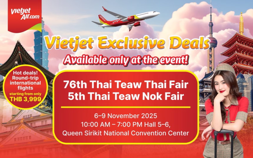 VietJet Thailand Brings Exclusive Deals