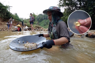 Gold Panning in Chiang Rai