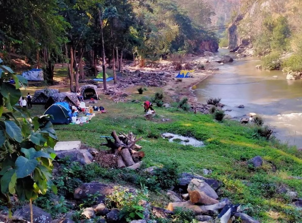 Camping Ob Luang National Park