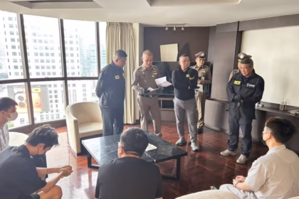 Chinese Scammers arrested in Bangkok