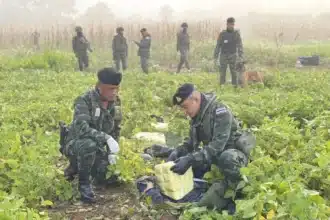 Soldiers Intercept Drug Runners in Chiang Mai