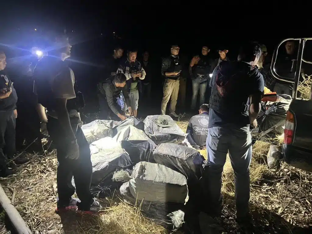 NSB Police seize Crystal Meth in Chiang Rai