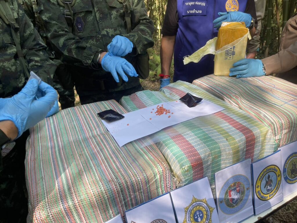 Pha Muang Task Force Seizes 2.2 Million Meth Pills in Mae Sai