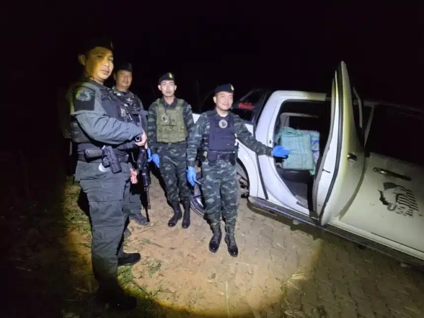 Border Police Seize 2.8 Million Meth Pills After Vehicle Chase