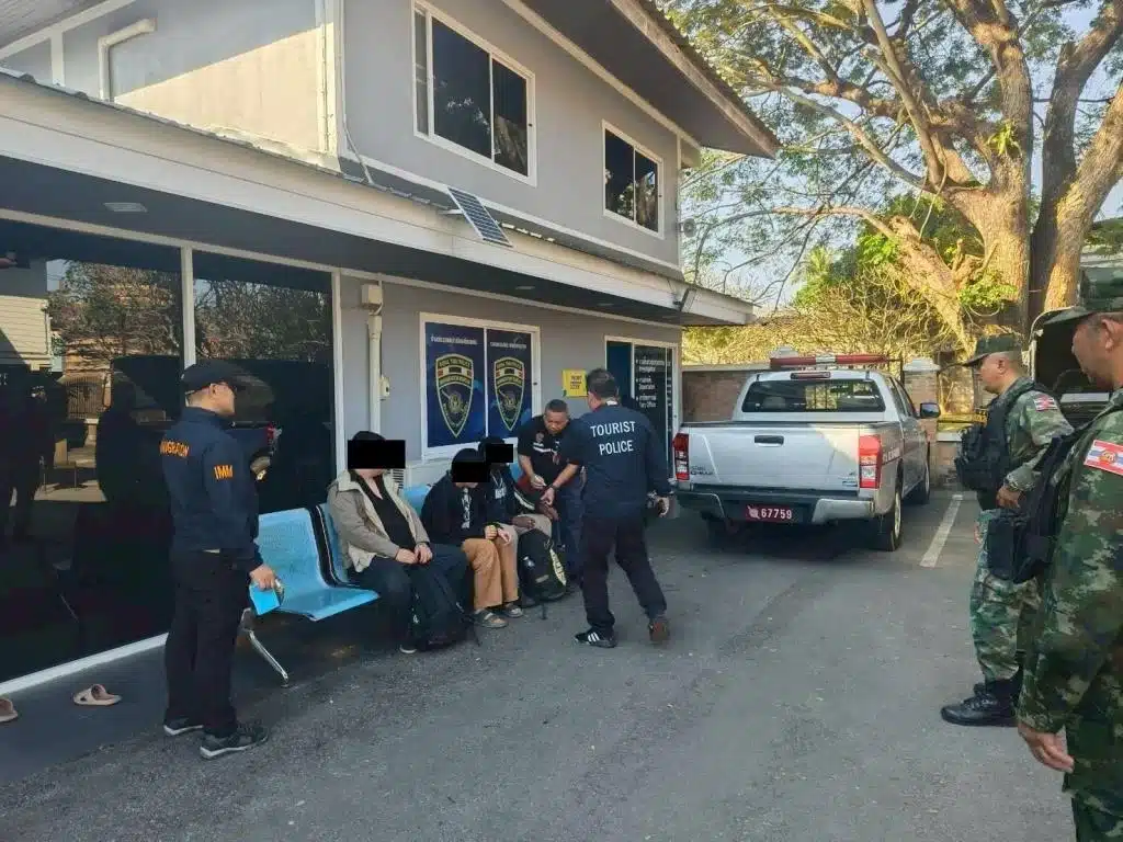 Chiang Rai Immigration Arrests 6 Chinese and Rwandan