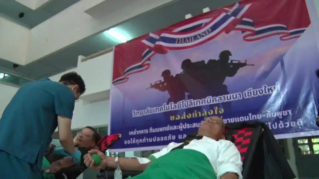 Chiang Mai, Students, Blood Donations