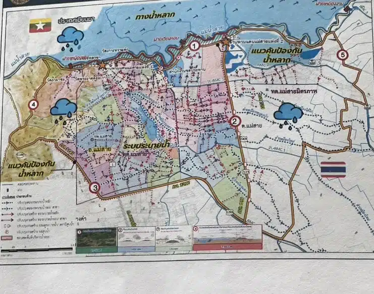 Flood Solution study, Mae Sai, Chiang Rai