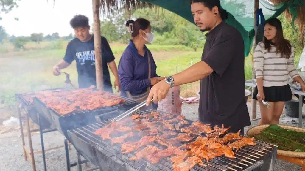 Rats from Chiang Rai Become Street-Food
