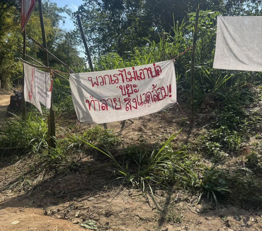 Chiang Rai Residents Protest Over Waste Incinerator