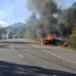 Car Fire in Mae Hong Son