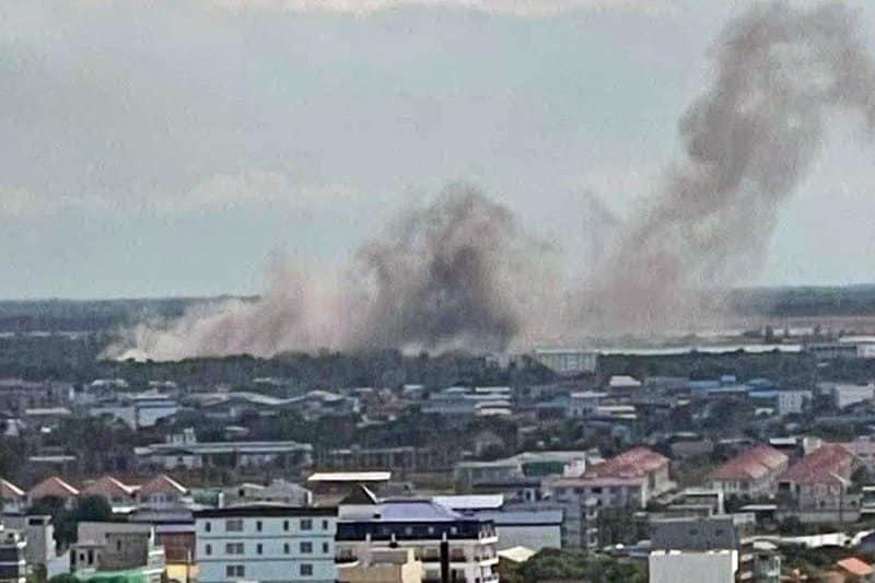 Thai F-16s Strike Cambodian Military Targets