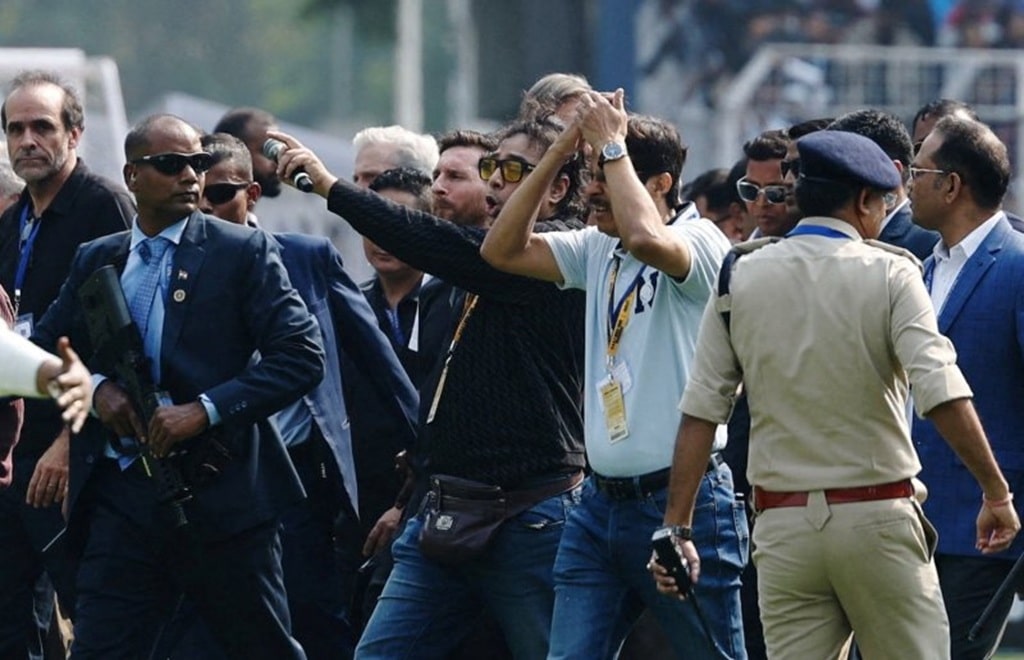 Angry Fans Trash Stadium in India After Chaotic Messi Visit