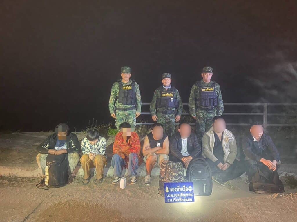 Chiang Rai Immigration Arrests 6 Chinese and Rwandan