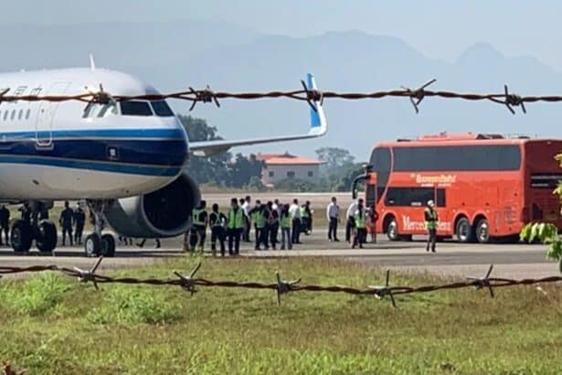 China Sends Plane to Mae Sot to Repatriate 300 Chinese