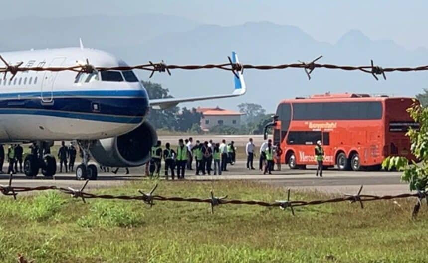 China Sends Plane to Mae Sot to Repatriate 300 Chinese
