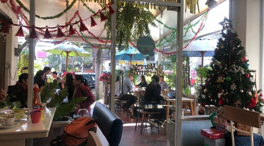 Christmas Cafes in Chiang Mai 2025 Cozy Places for Coffee, Lights, and Photos