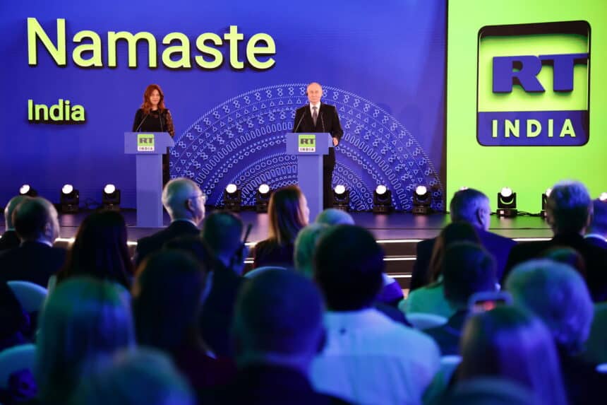 Putin Launches RT in India