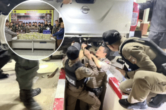 Police Find 51Kg of Crystal Meth Hidden inside Pickups Chassis