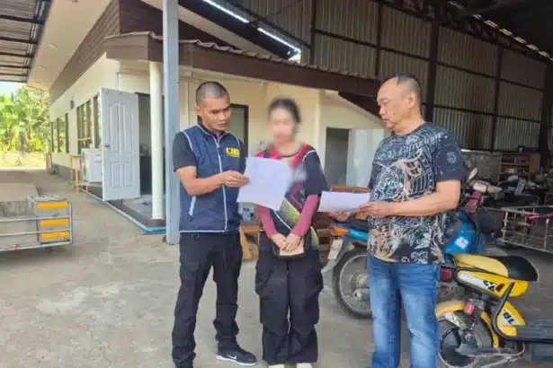 Police in Chiang Rai Arrest Woman Wanted for Online Fraud