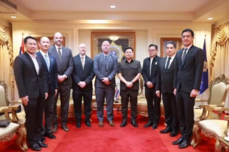 ONCB and US DEA Meet in Chiang Rai