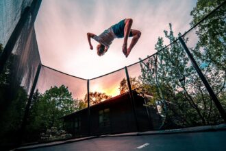 Backflip on a Trampoline