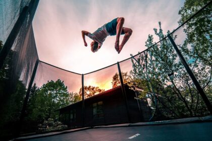 Backflip on a Trampoline