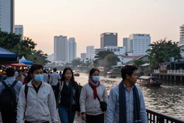 Bangkok Could Hit 18°C in Early Jan 2026: Thailand’s Two Cold Surges Explained