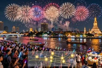 Bangkok New Year Fireworks Locations 2026 (Official Approved Spots and How to Pick Yours)