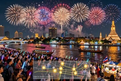 Bangkok New Year Fireworks Locations 2026 (Official Approved Spots and How to Pick Yours)