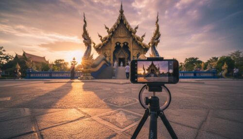 blue-temple-chiang-rai-golden-hour-tripod