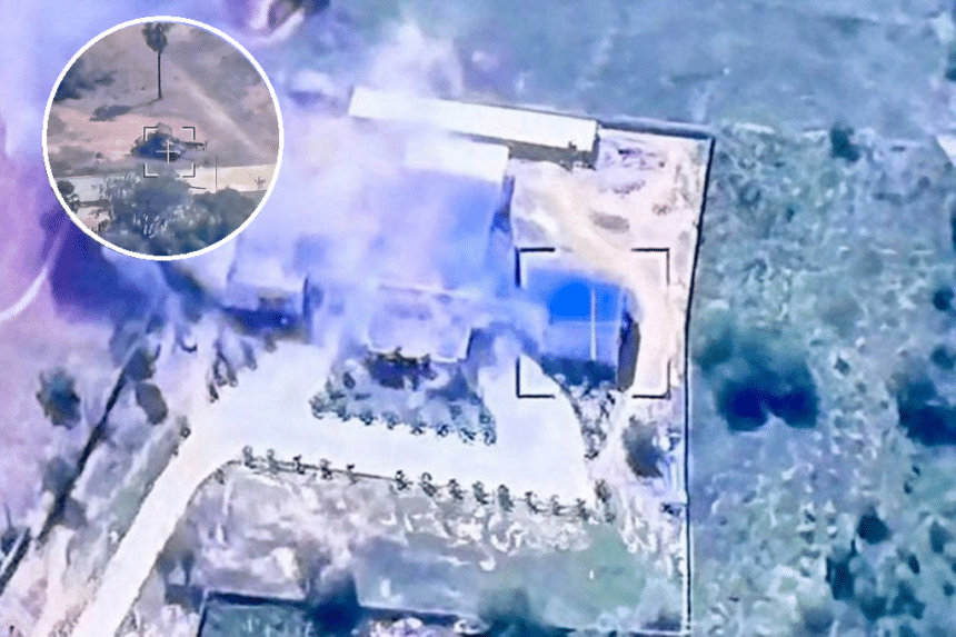 hai Army Tanks Destroy Casino Complex in Cambodian