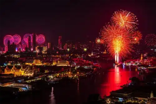 Bangkok New Year countdown