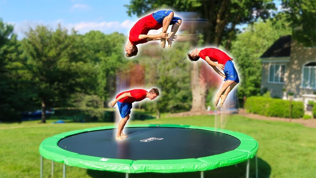 Backflip on a Trampoline