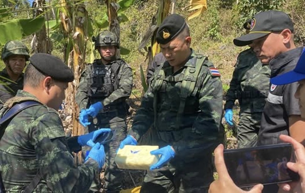 Pha Muang Task Force Seizes 2.2 Million Meth Pills in Mae Sai