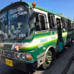 Chiang Rai to Chiang Saen Bus Route Ends